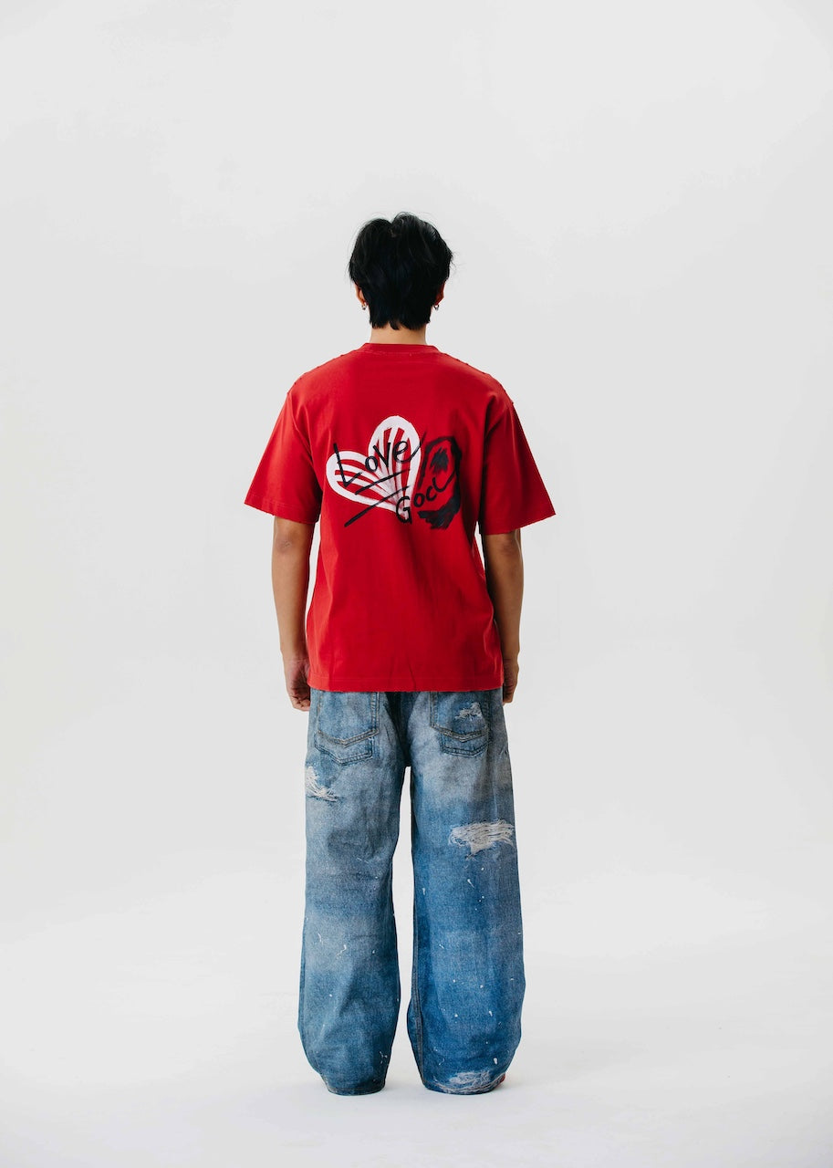 Heart Mark Tee Oversized