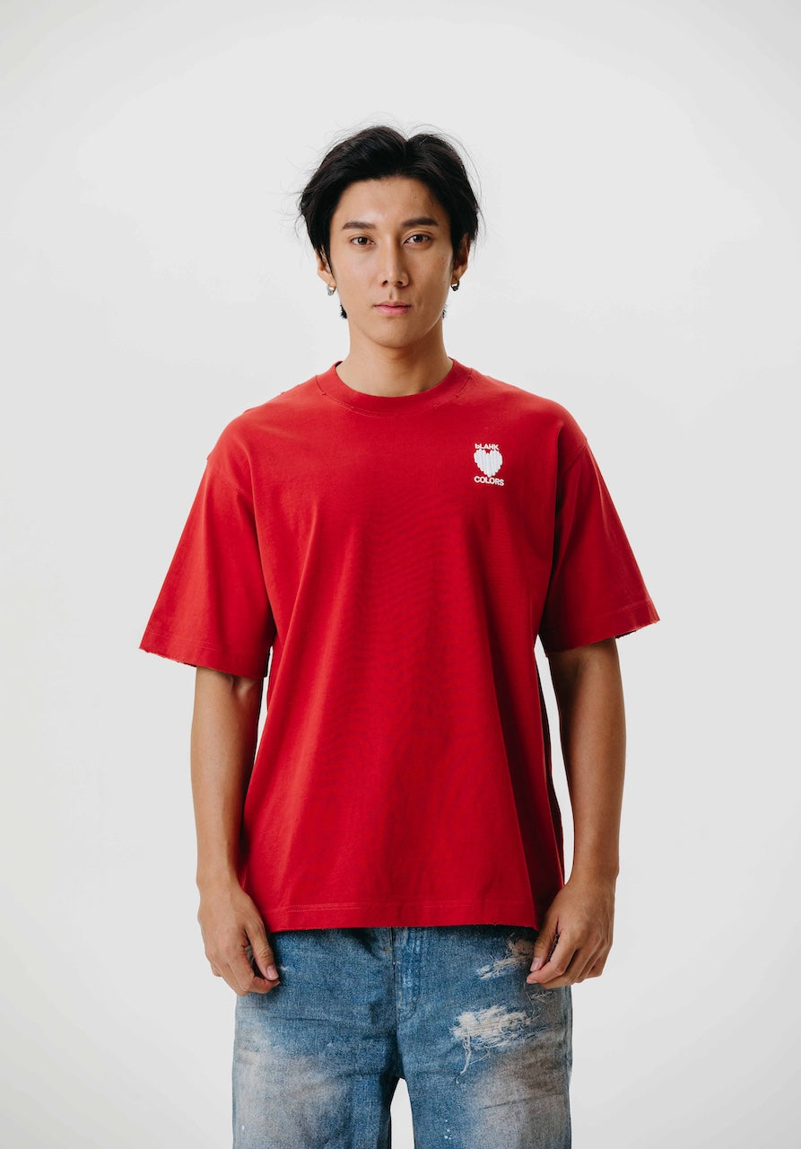 Heart Mark Tee Oversized