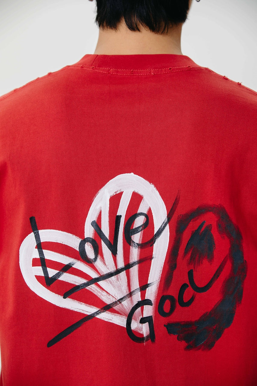 Heart Mark Tee Oversized