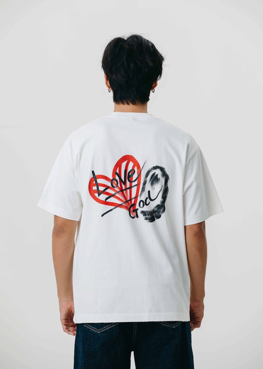 Heart Mark Tee Oversized