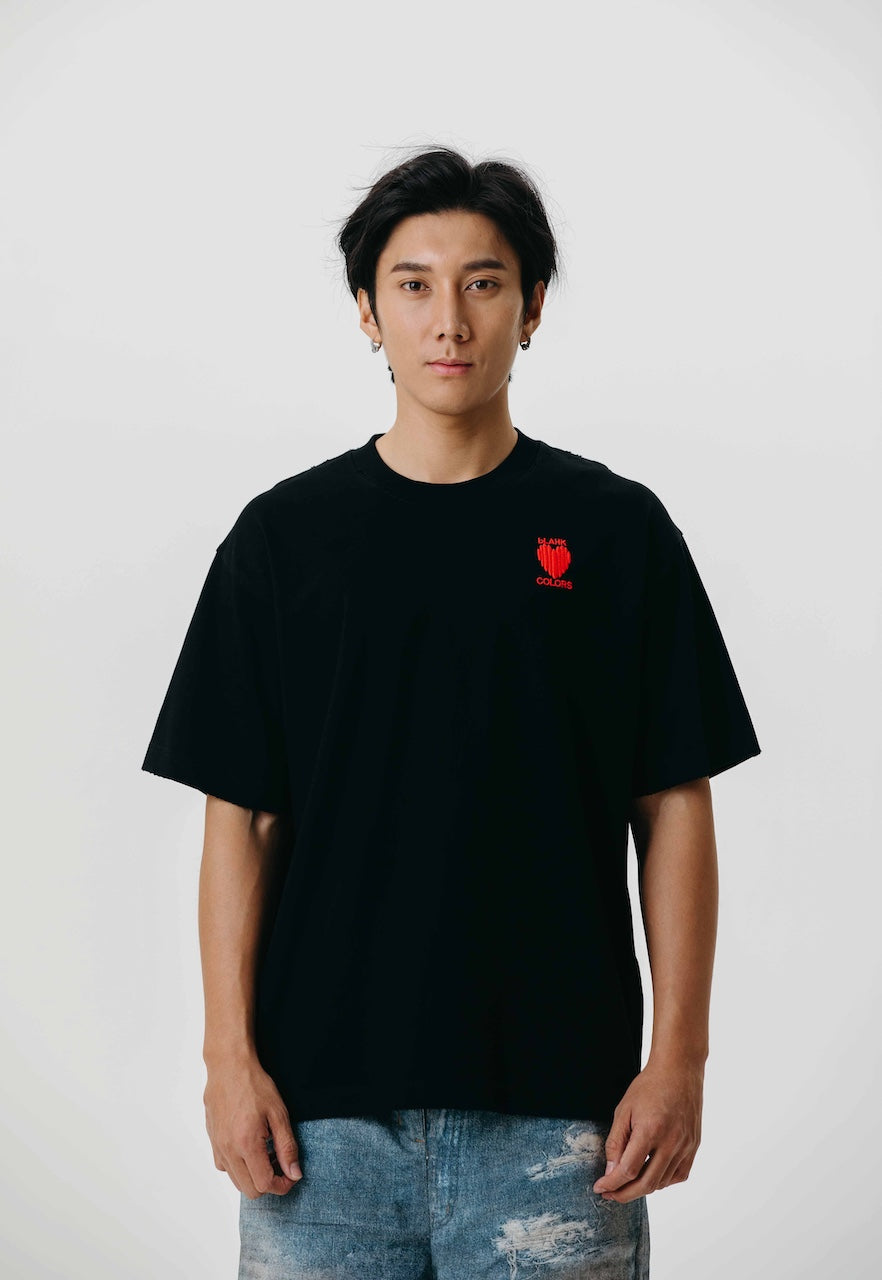 Heart Mark Tee Oversized