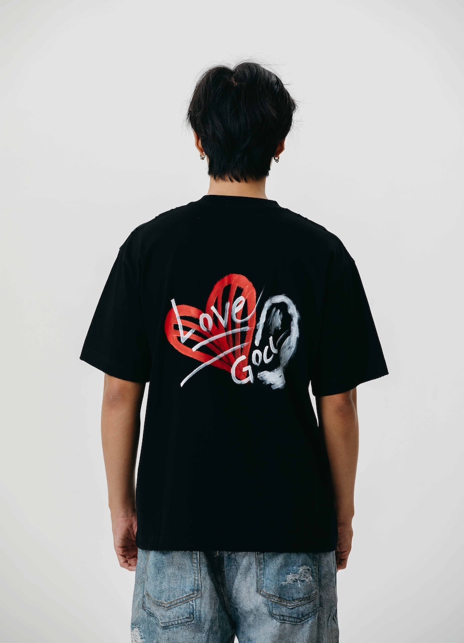Heart Mark Tee Oversized