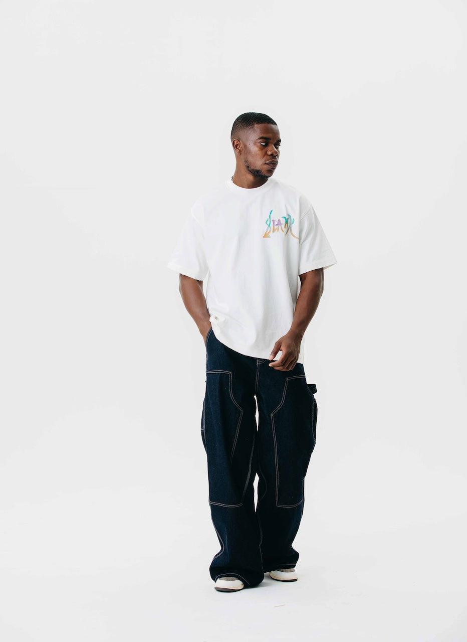 Spectrum Script Tee – Blahk Colors
