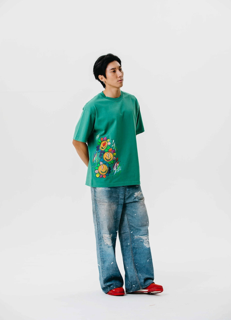 Chromatic Petals Tee
