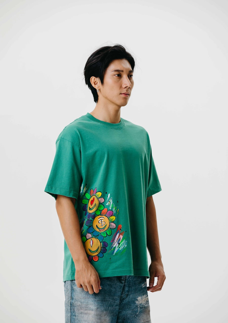 Chromatic Petals Tee