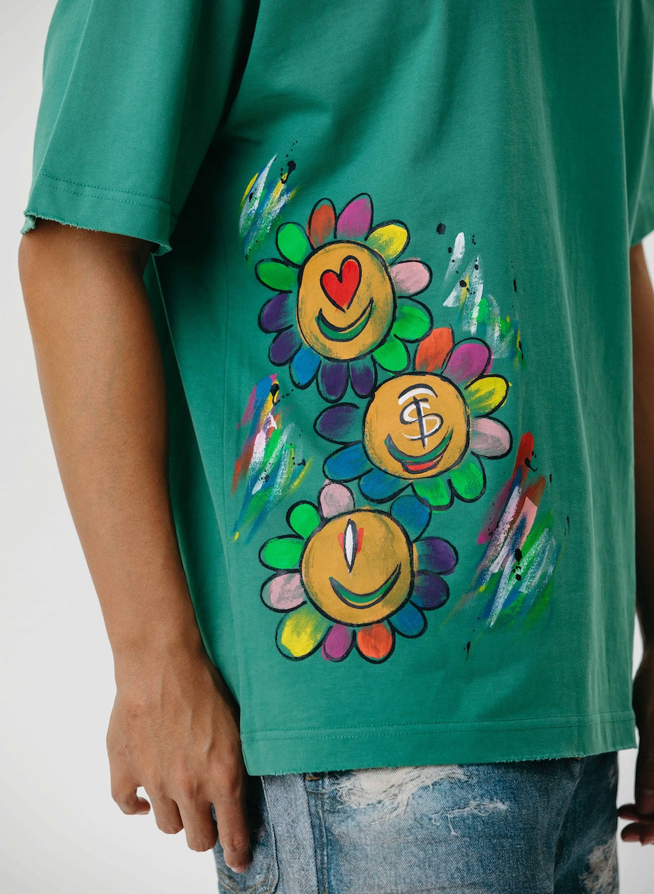 Chromatic Petals Tee