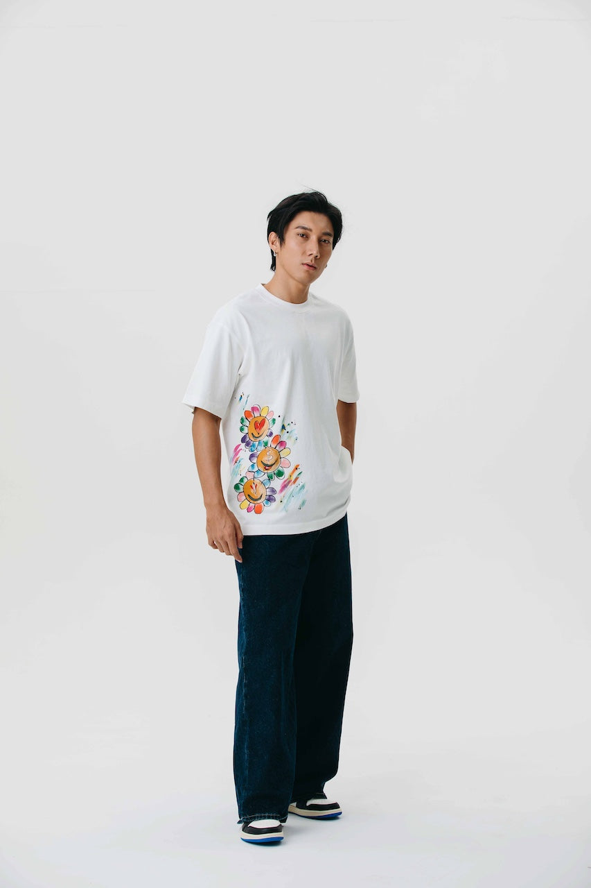 Chromatic Petals Tee