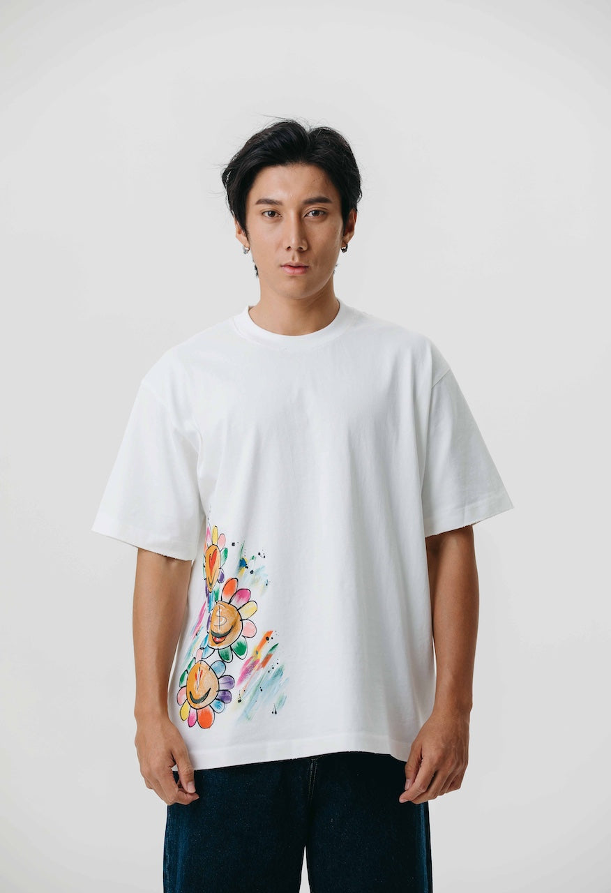 Chromatic Petals Tee