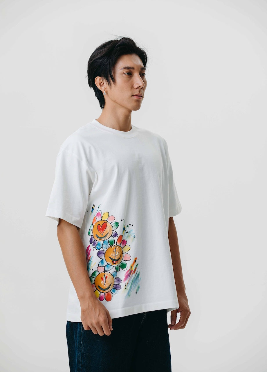 Chromatic Petals Tee