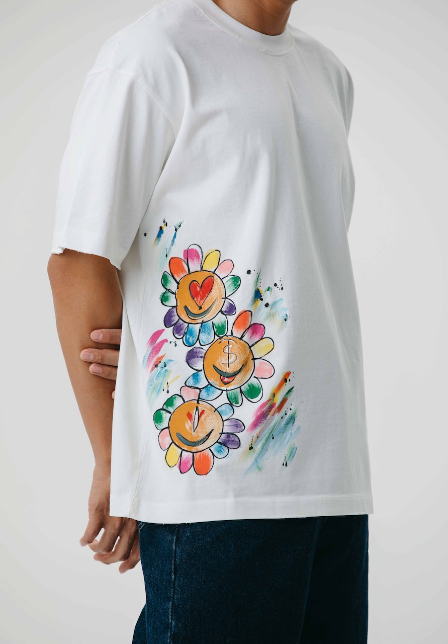 Chromatic Petals Tee